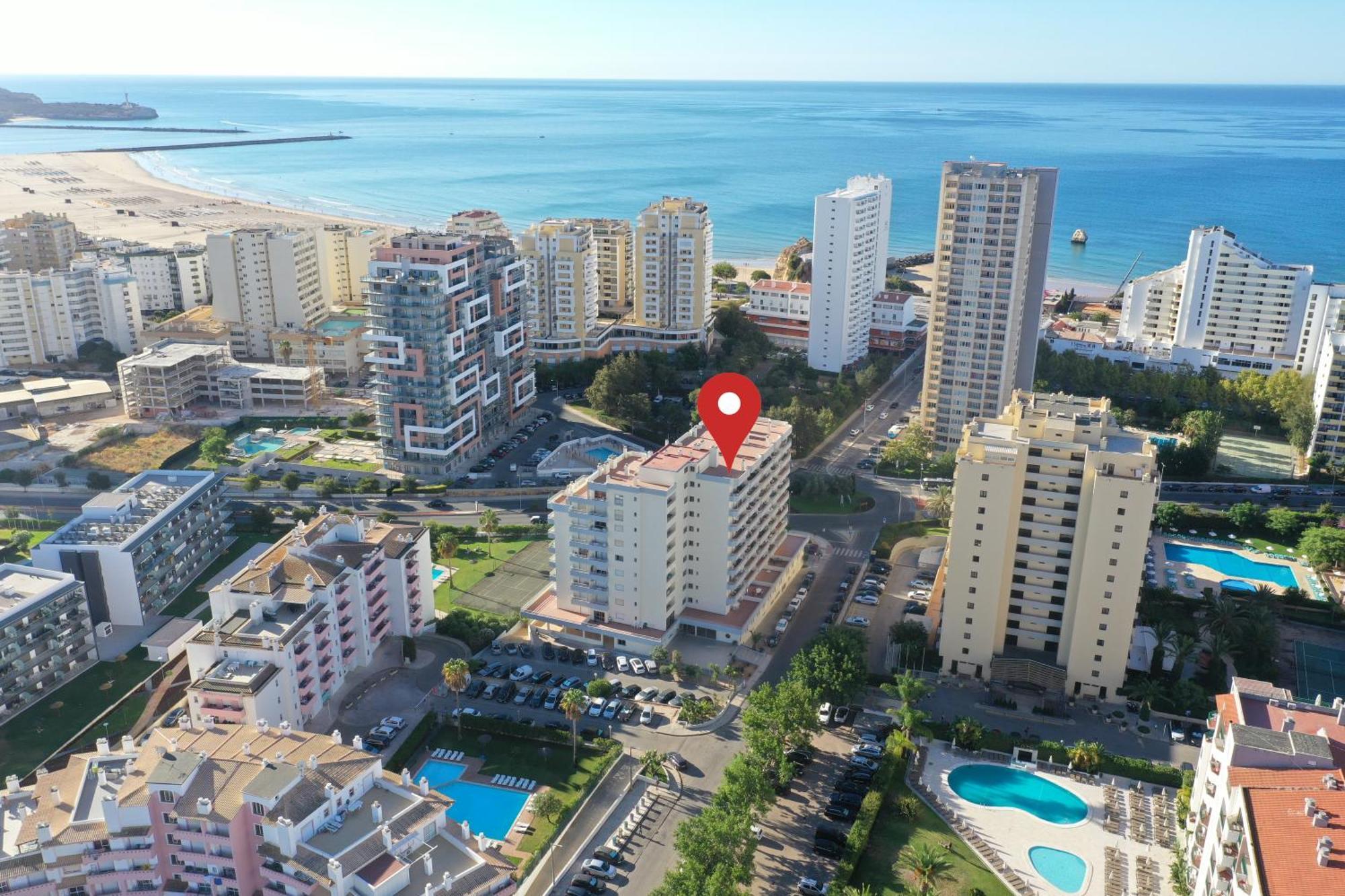 Praia Da Rocha, 504 Casa Dos Arcos, Sunny Studio, Air Conditioning, Internet, Pools, Sea View, By Ig Portimão Kültér fotó