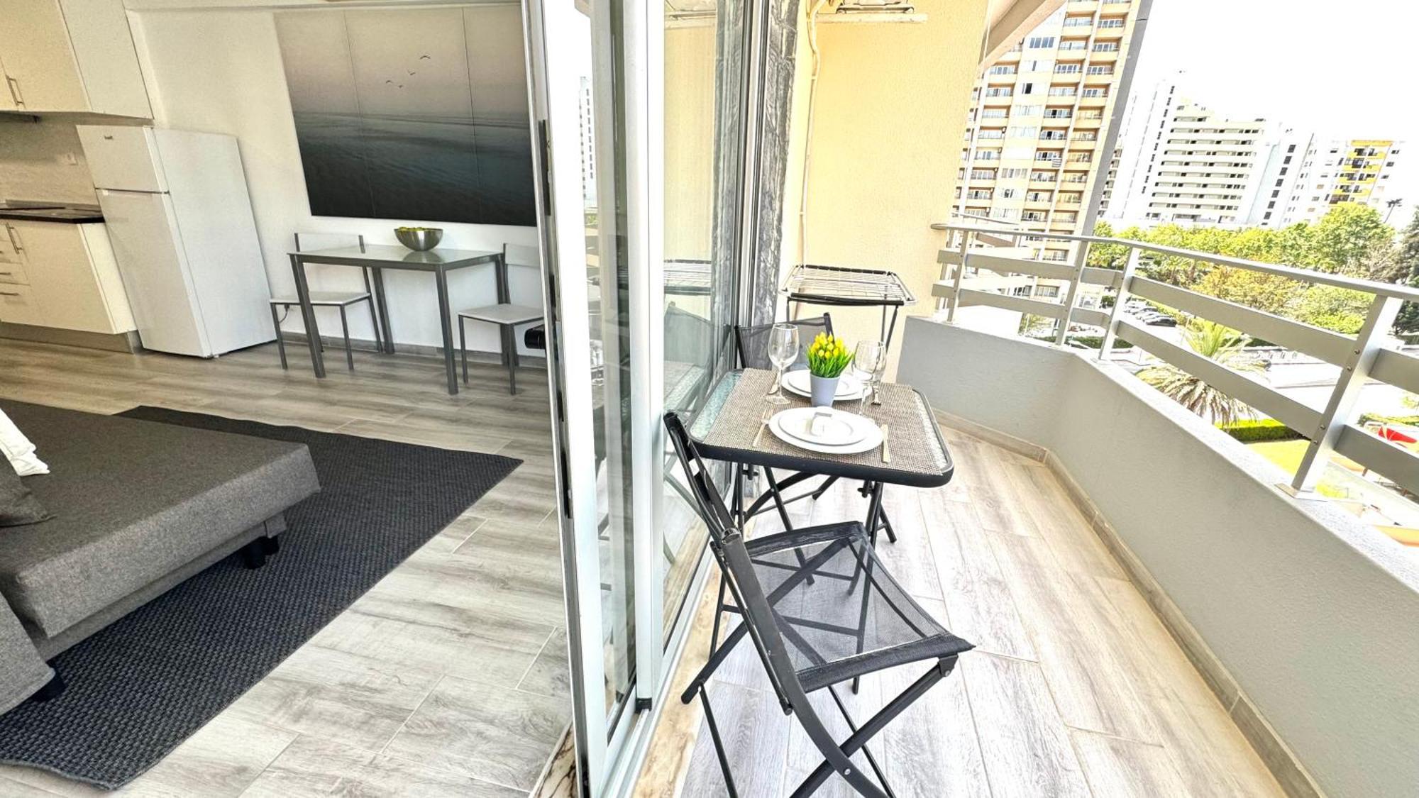Praia Da Rocha, 504 Casa Dos Arcos, Sunny Studio, Air Conditioning, Internet, Pools, Sea View, By Ig Portimão Kültér fotó