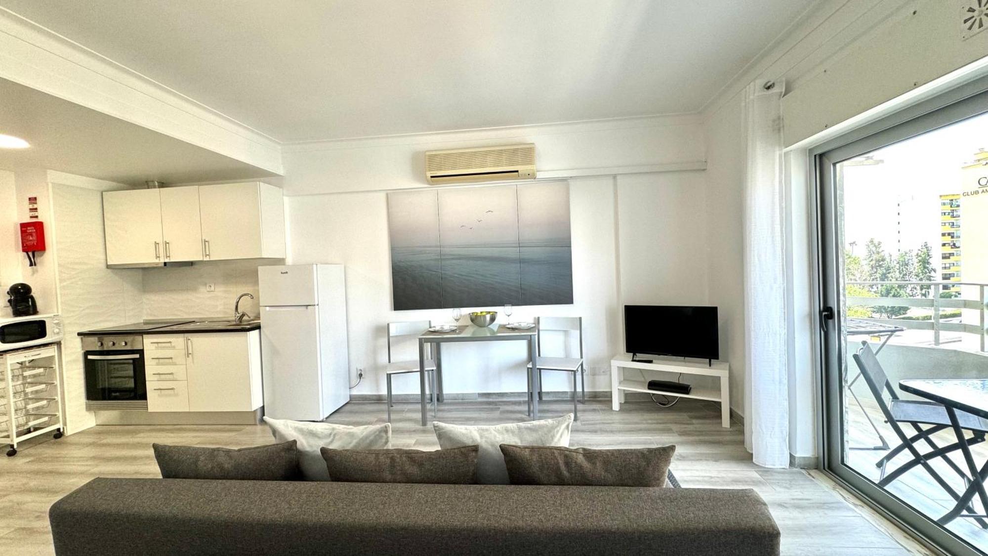 Praia Da Rocha, 504 Casa Dos Arcos, Sunny Studio, Air Conditioning, Internet, Pools, Sea View, By Ig Portimão Kültér fotó
